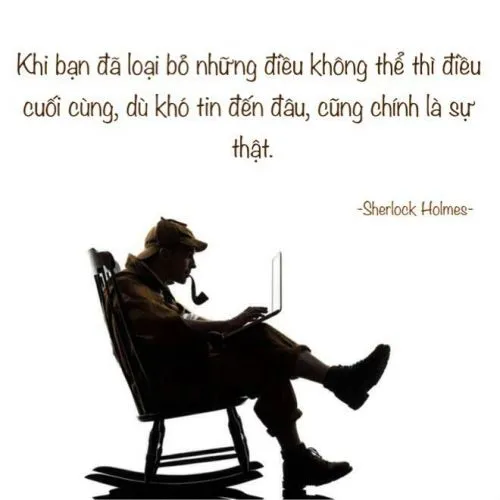 Những câu nói bất hủ và hay nhất của Sherlock Holmes