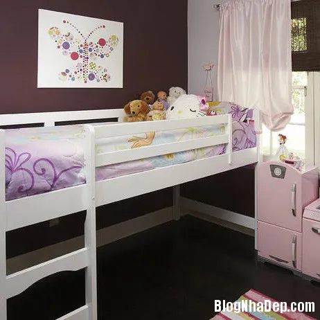 Những mẫu giường tầng đáng yêu cho bé
