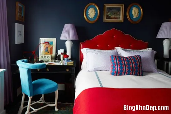 Những sắc màu tuyệt đẹp cho không gian phòng ngủ