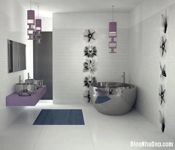 Những thiết kế bồn tắm mini hiện đại và bắt mắt