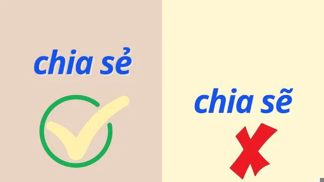 Phân biệt chia sẻ hay chia sẽ đâu là từ đúng chính tả tiếng Việt?