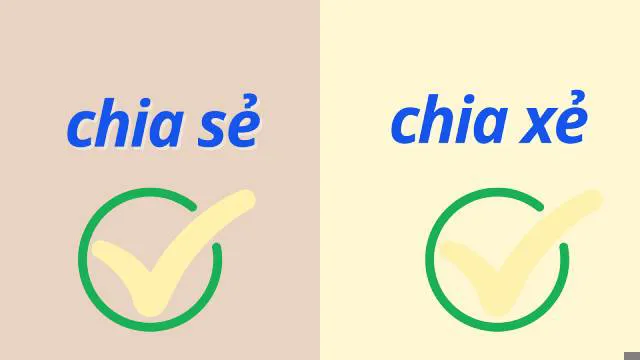 Phân biệt chia sẻ hay chia sẽ đâu là từ đúng chính tả tiếng Việt?