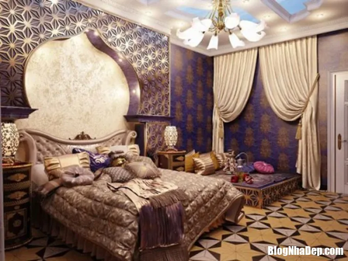Trầm trồ trước những căn phòng ngủ mang phong cách cổ điển hoàng gia siêu sang