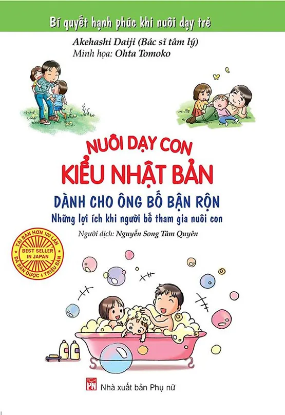 Top sách nuôi dạy con kiểu Nhật hay nhất bố mẹ nên đọc