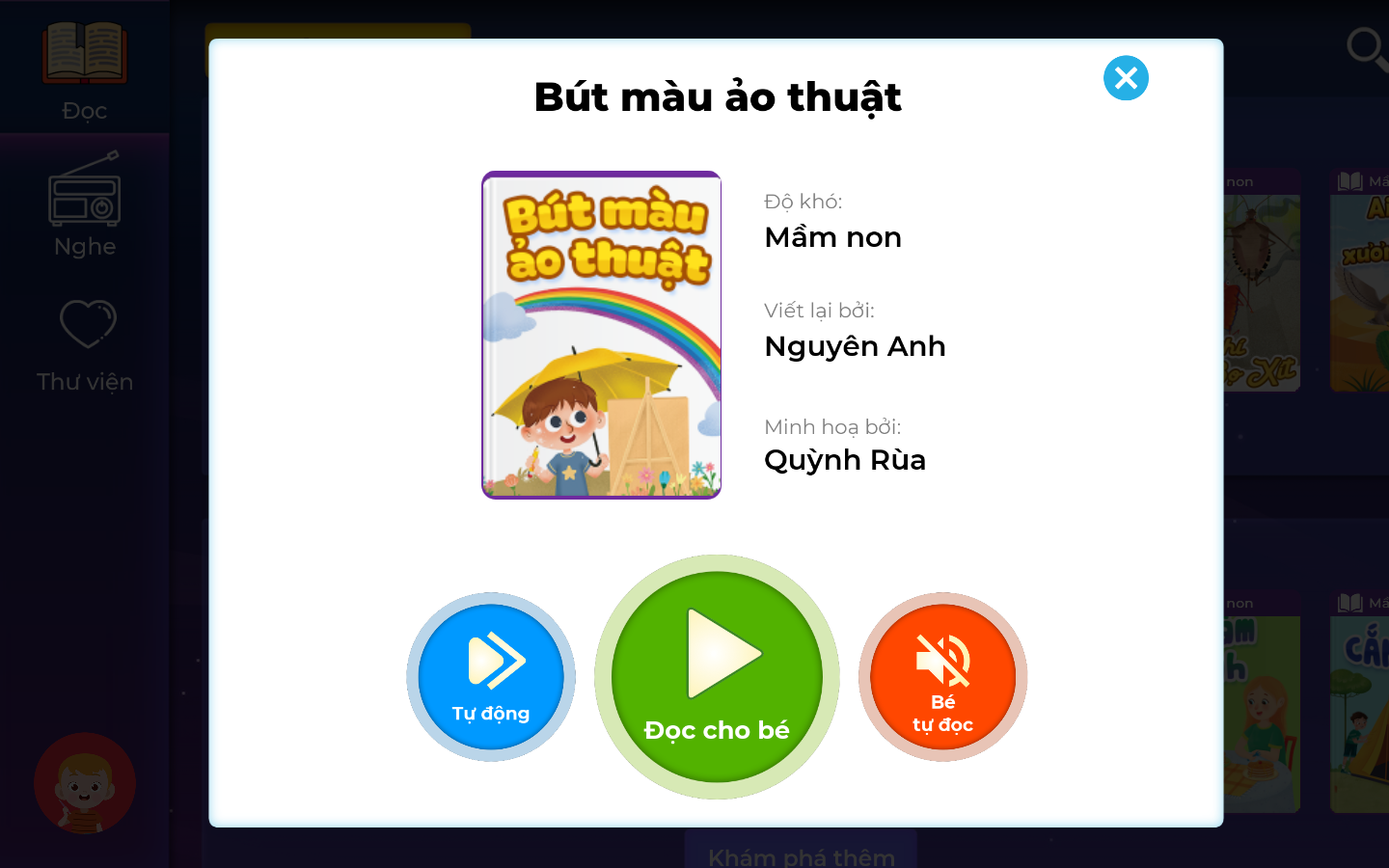 Bút màu ảo thuật – Truyện tranh VMonkey