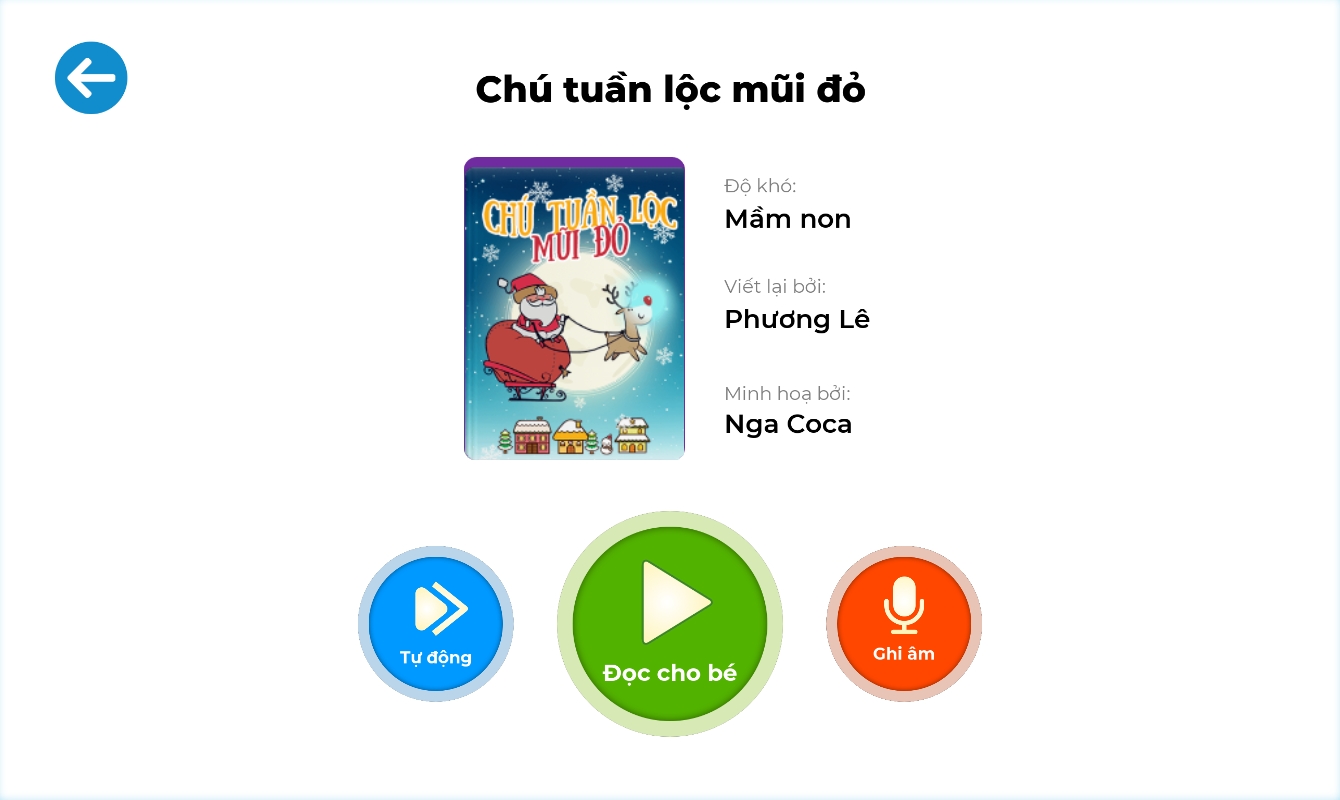 Chú tuần lộc mũi đỏ – Truyện tranh VMonkey