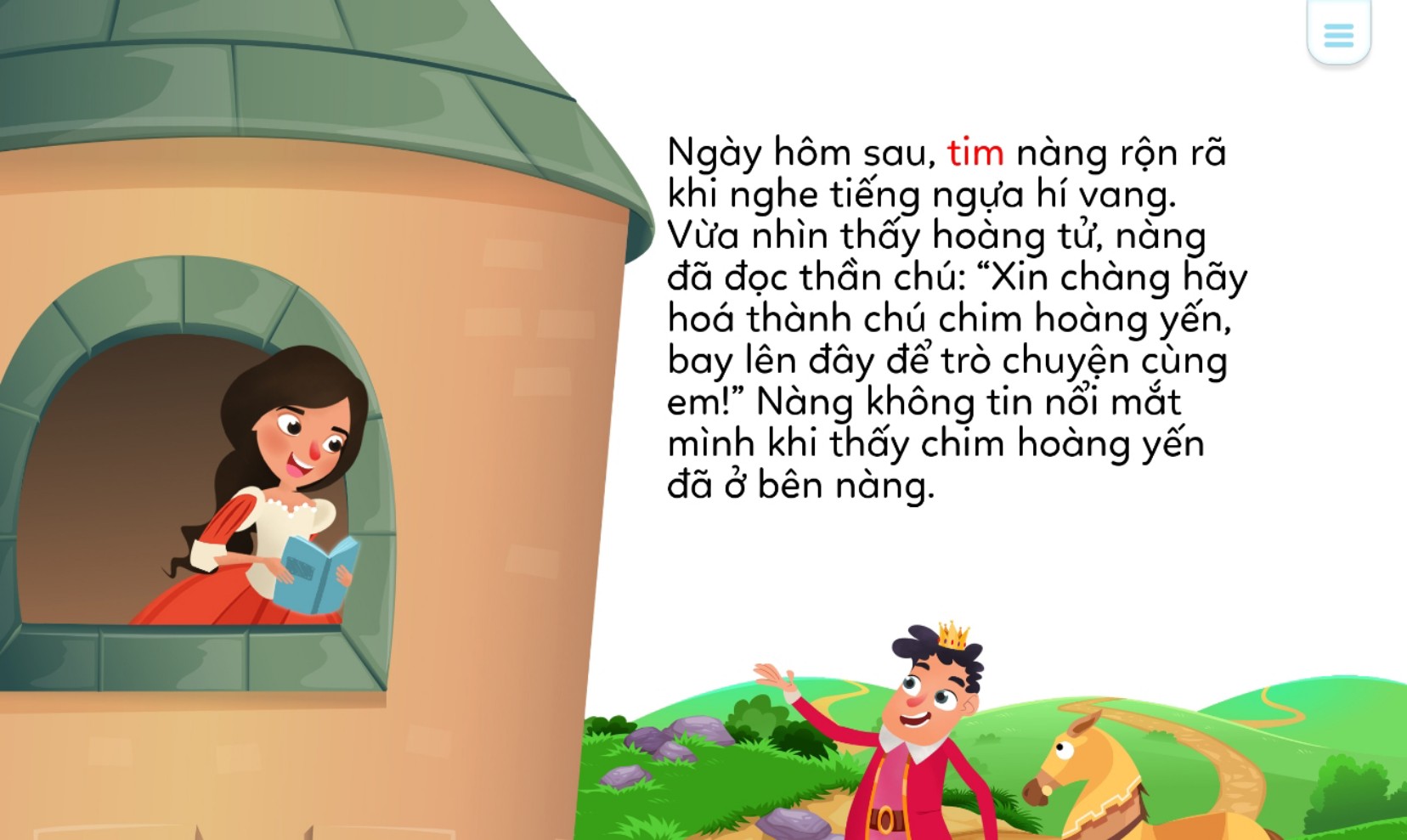 Hoàng tử chim hoàng yến – Truyện tranh VMonkey