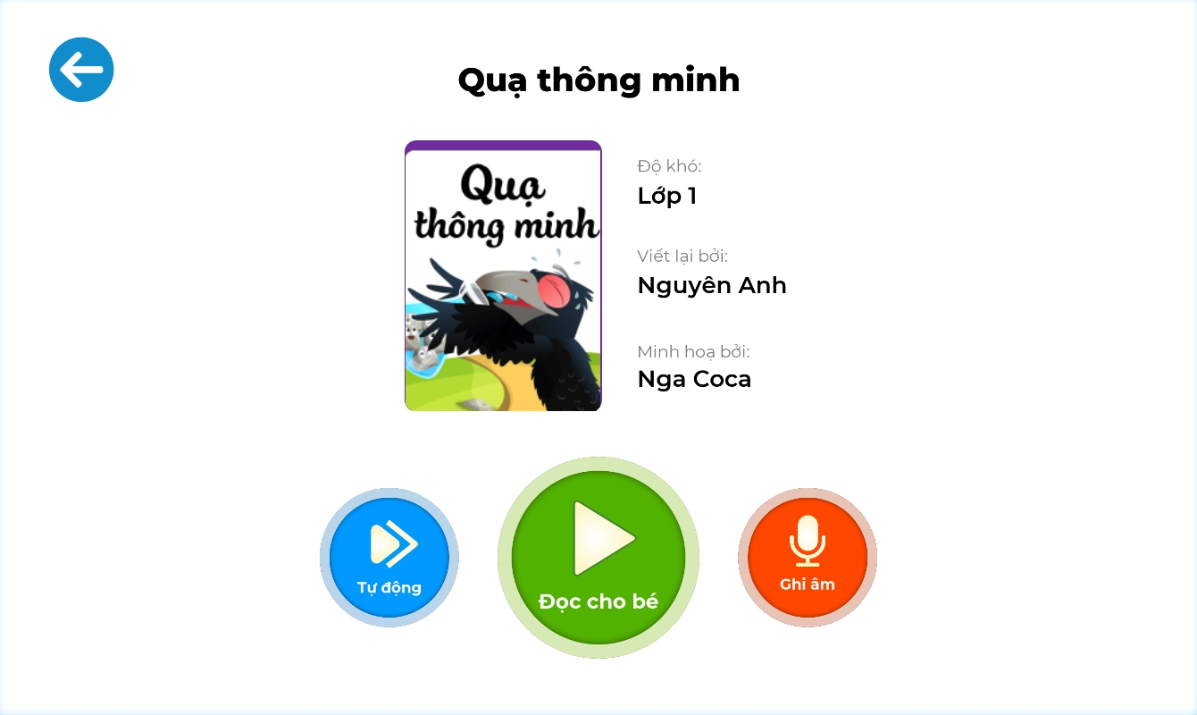 Quạ thông minh – Truyện tranh VMonkey