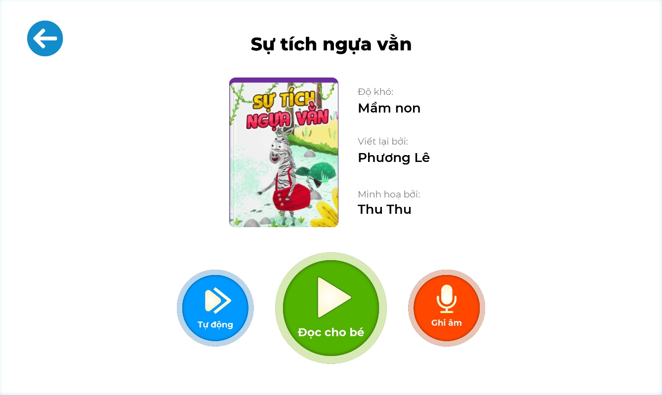 Sự tích ngựa vằn – Truyện tranh VMonkey