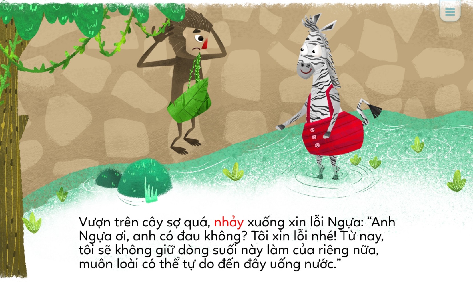 Sự tích ngựa vằn – Truyện tranh VMonkey