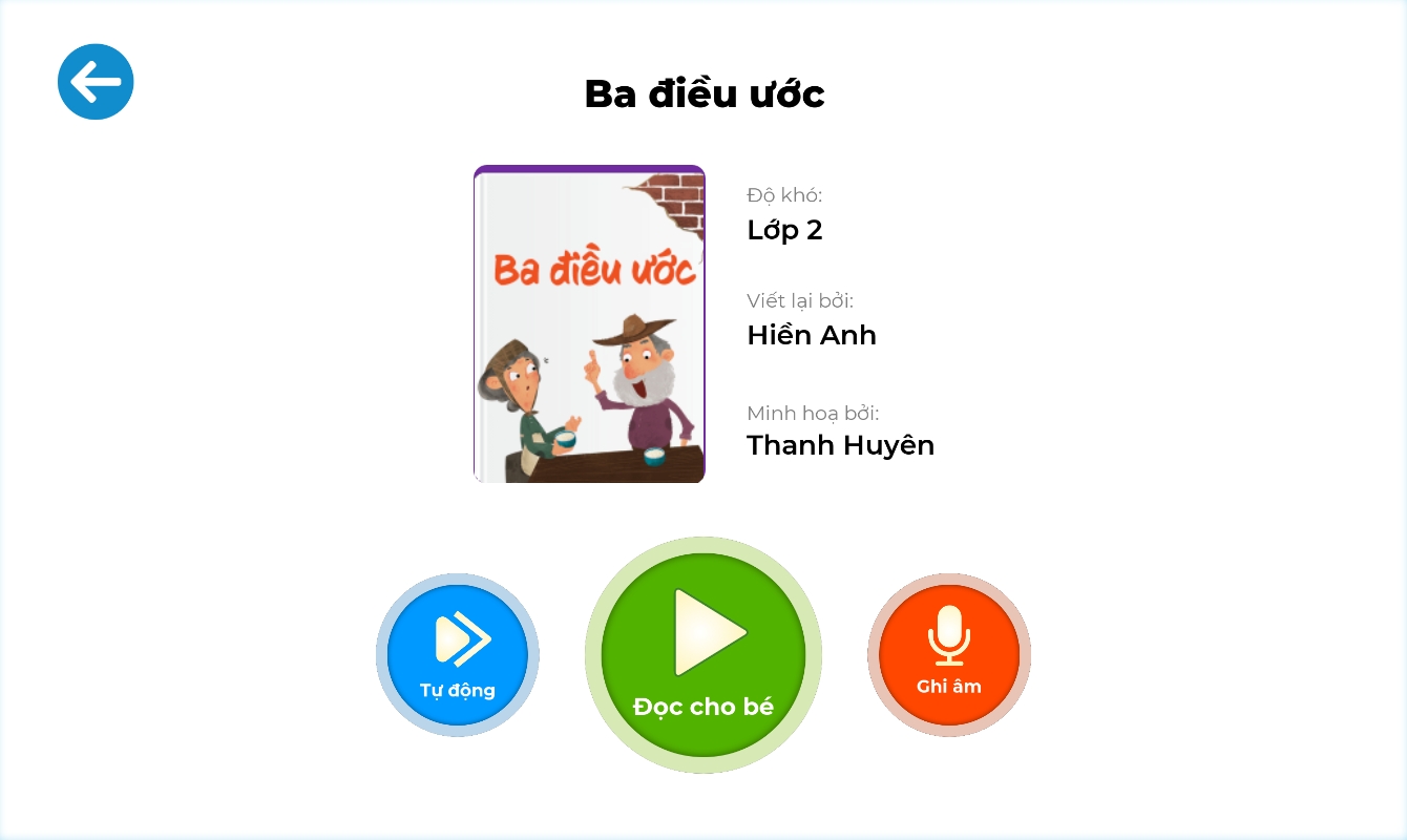 Truyện tranh Ba điều ước