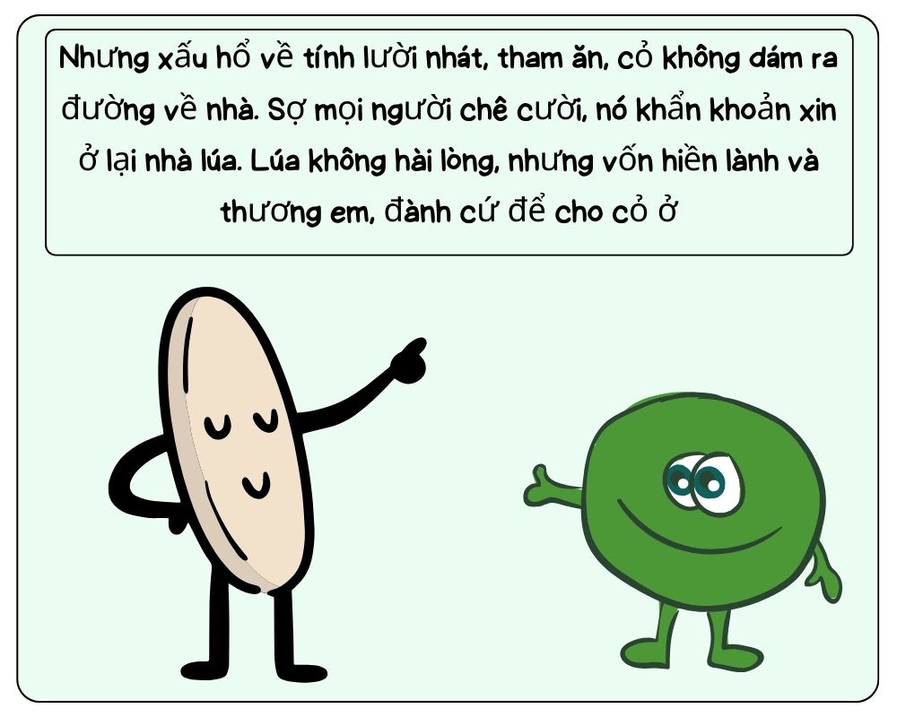 Truyện tranh Cỏ và Lúa