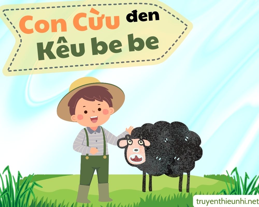 Truyện tranh Con cừu đen kêu be be