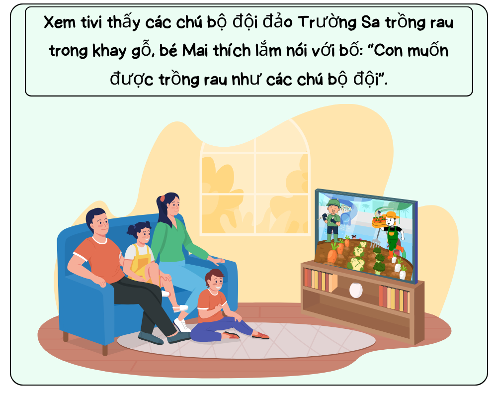 Truyện tranh Niềm vui từ bát canh cải