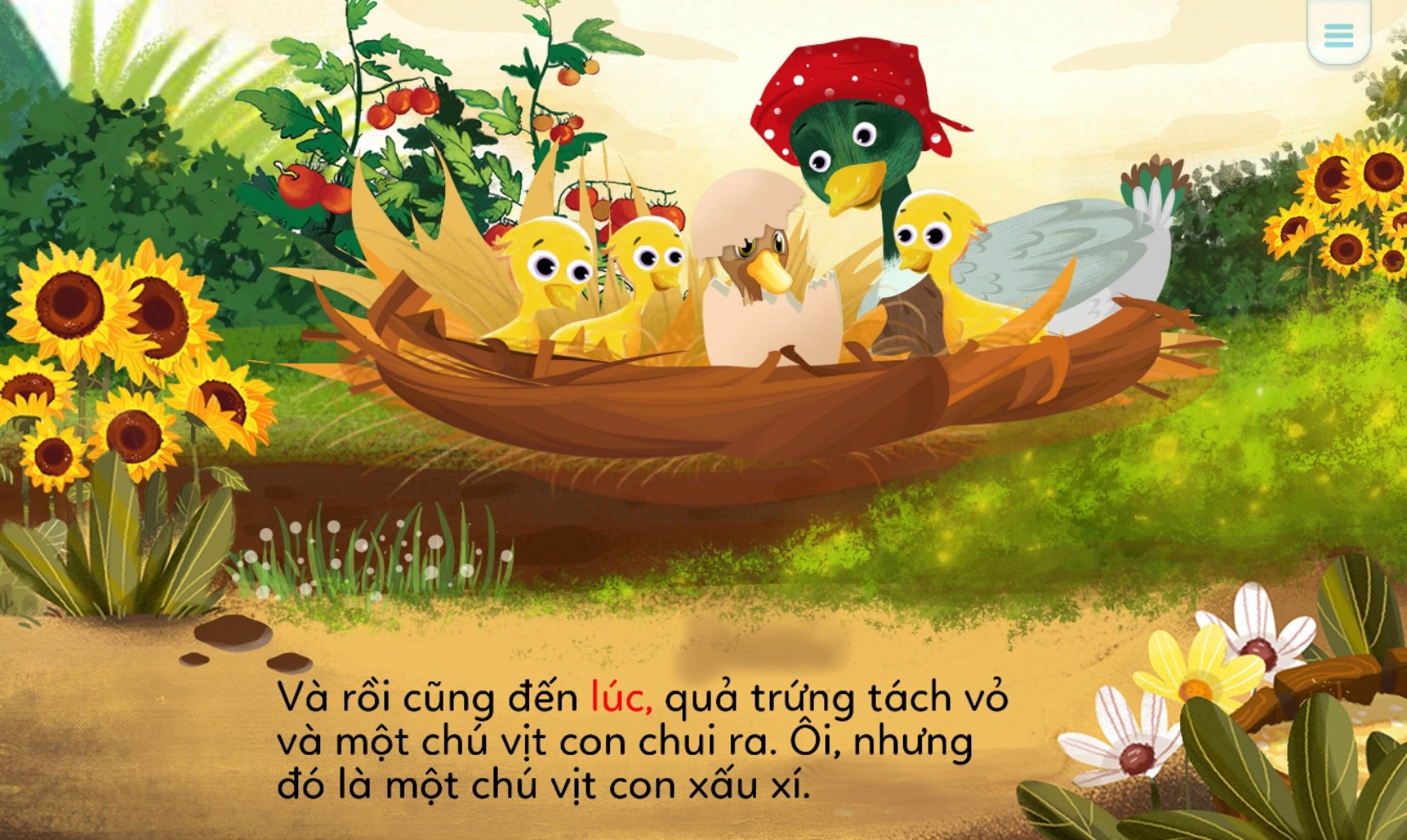 Vịt con xấu xí – Truyện tranh VMonkey