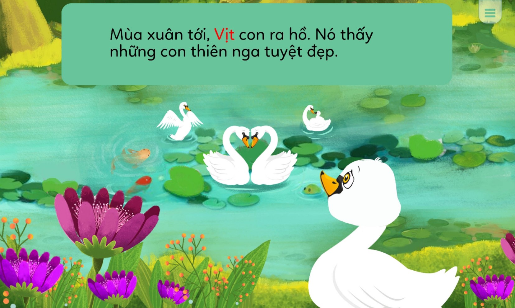 Vịt con xấu xí – Truyện tranh VMonkey