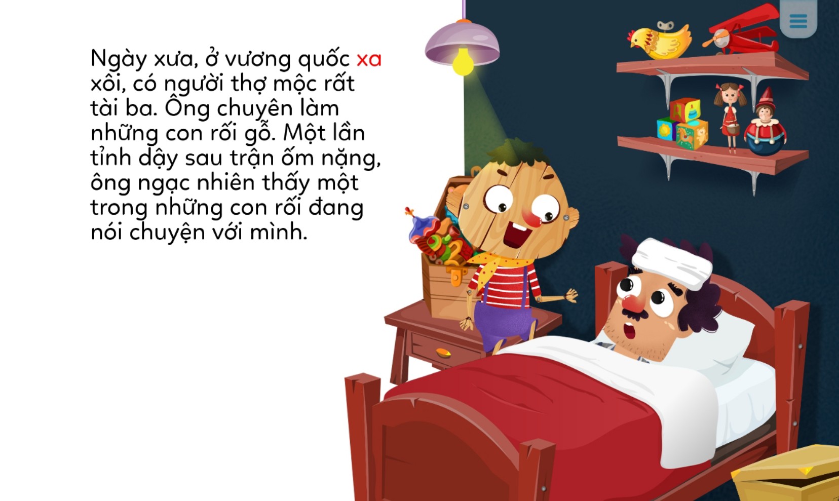 Truyện tranh Cậu bé Pinocchio