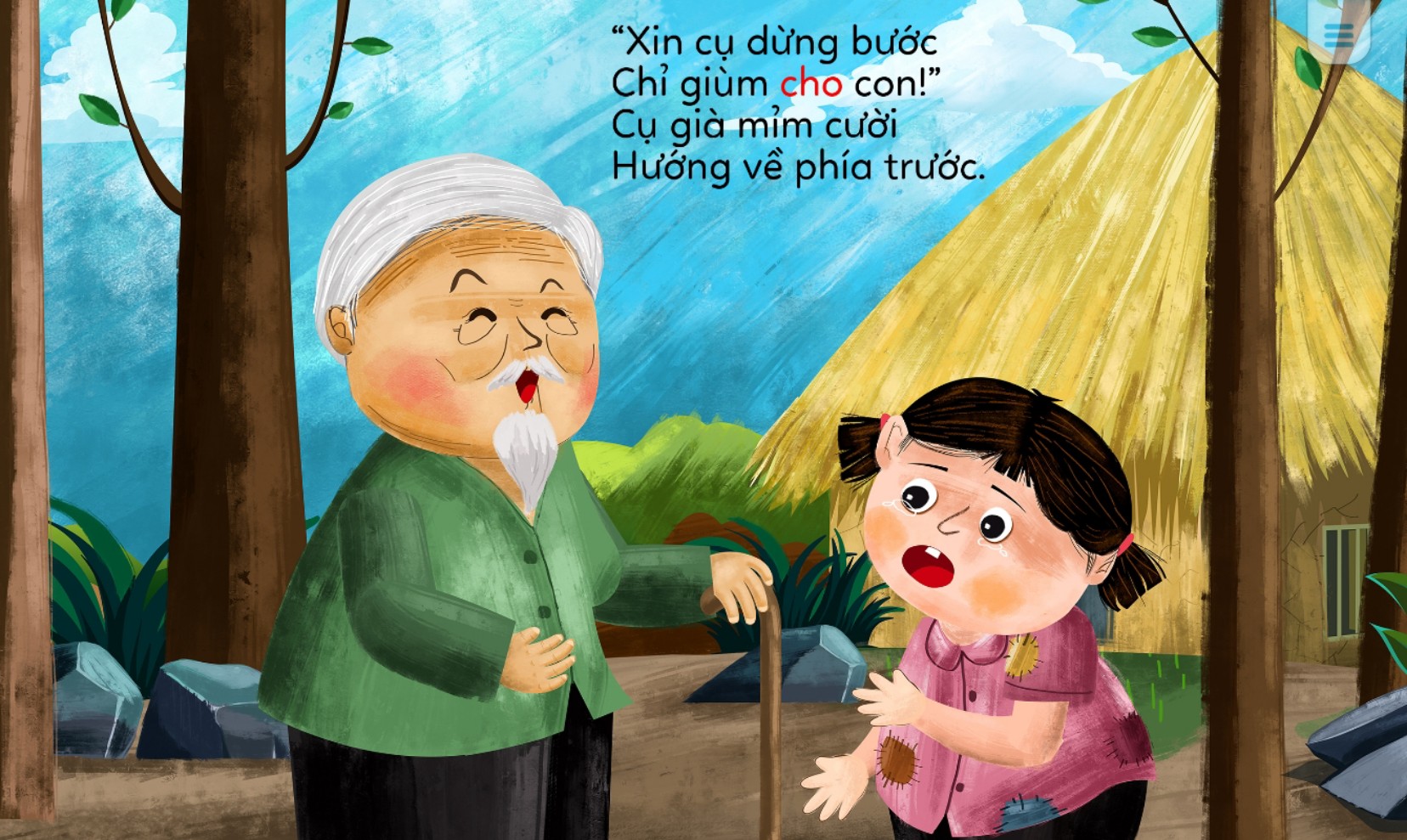 Truyện tranh Sự tích hoa cúc trắng