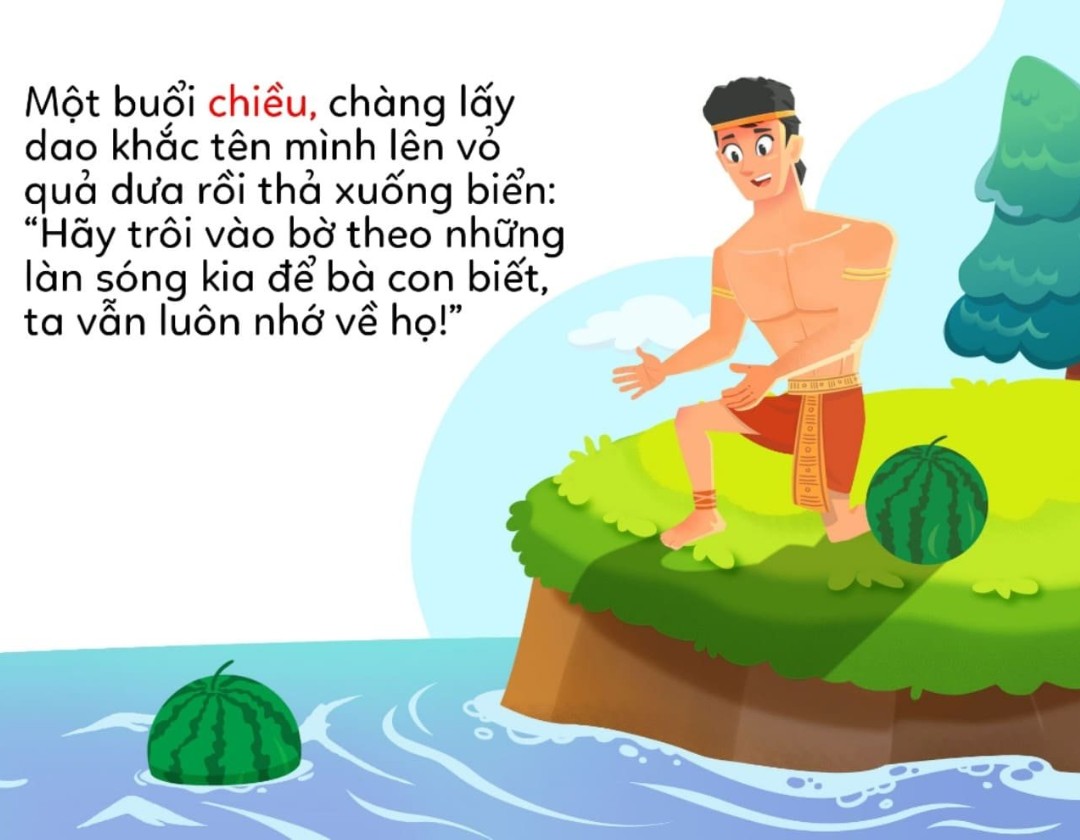 Truyện tranh Sự tích dưa hấu