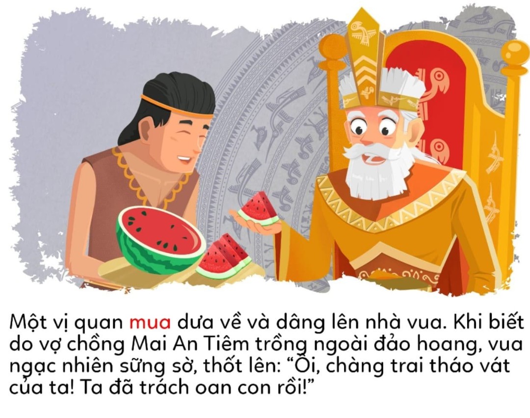 Truyện tranh Sự tích dưa hấu