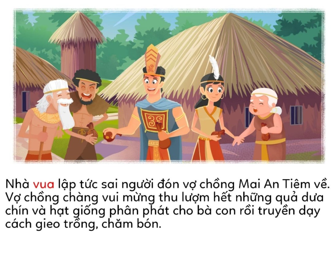 Truyện tranh Sự tích dưa hấu